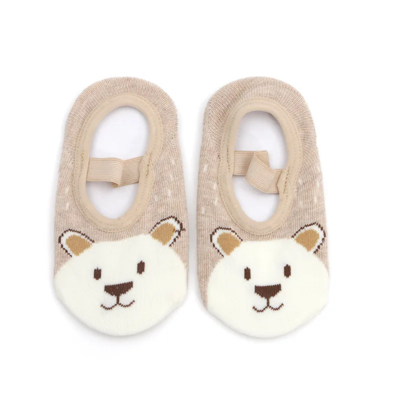 Baby Boy Girl Floor Socks Anti-slip Cartoon Animal Print Socks Toddler Spring Summer Autumn Floor Non-slip