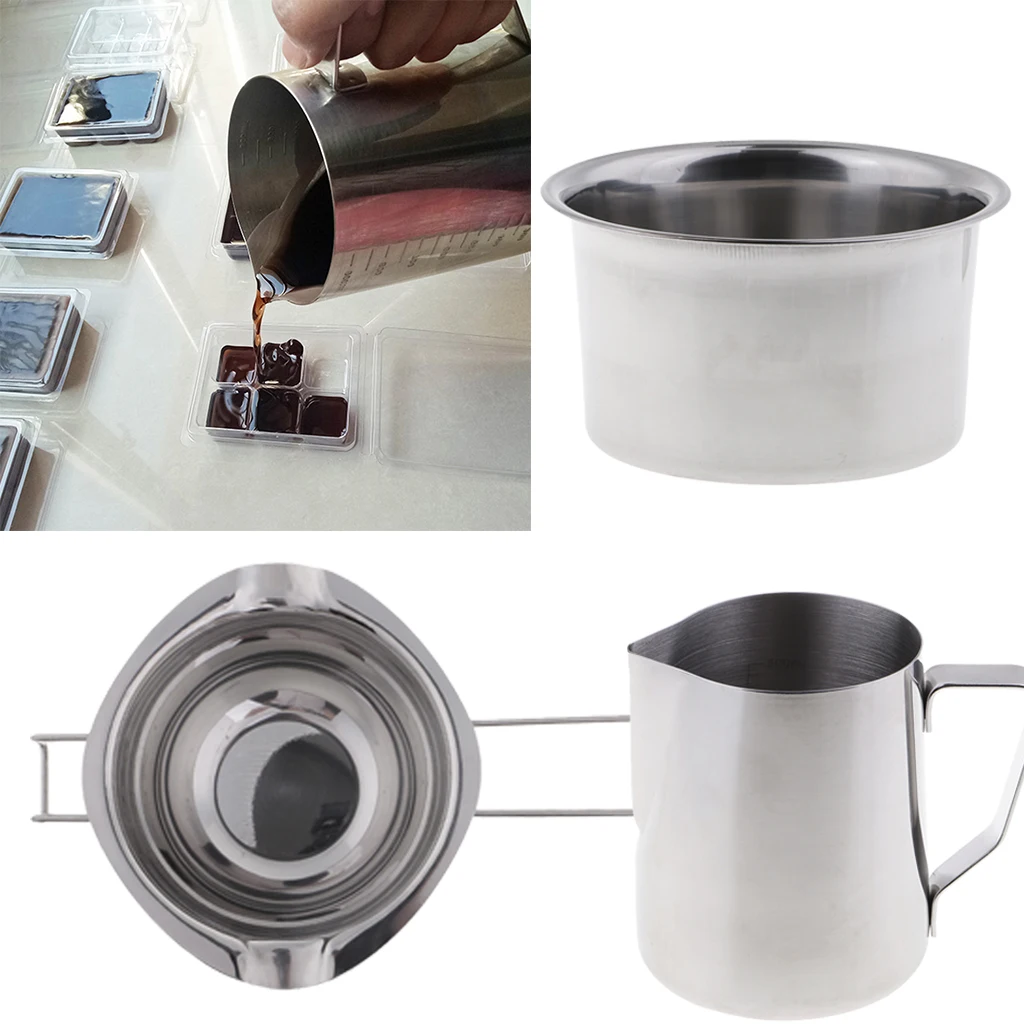 Stainless Steel Double Boiler Pot for Melting Chocolate, Candy and Candle Making (3-Packs) Multi-functional