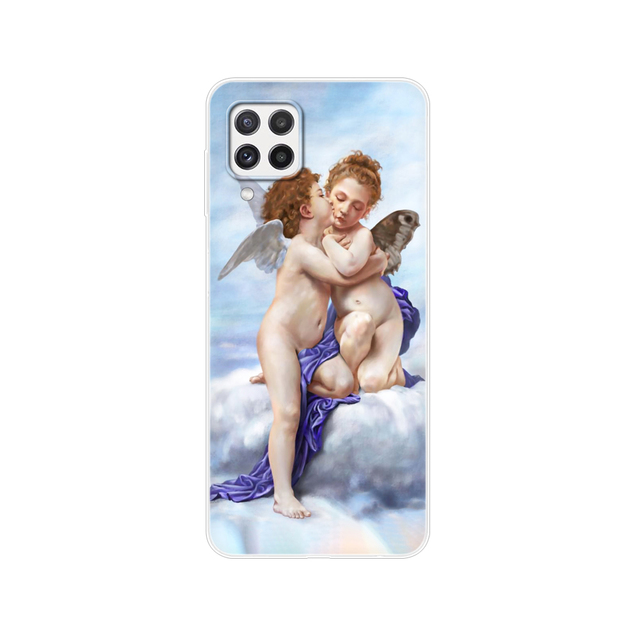 Samsung A22 Case Phone Back Cover on Samsung Galaxy A22 5G 4G GalaxyA22S A22S Bumper Soft Tpu Silicon Case Funda Etui Bag