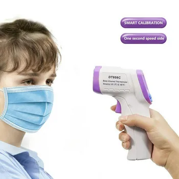 

Forehead Portable LCD Digital Non-contact Infrared Thermometer =Temperature Meter termometro Laser Body/Object Temperature
