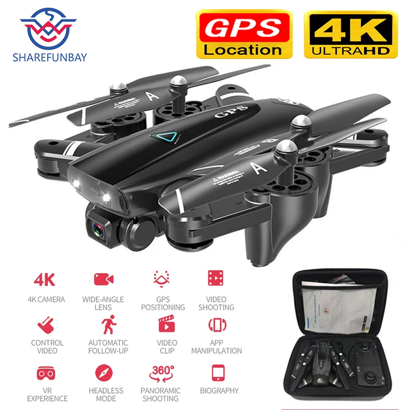  S167 drone GPS HD camera 4K 5G WiFi FPV 1080P video real-time Dron RC helicopter flight 20 minutes 