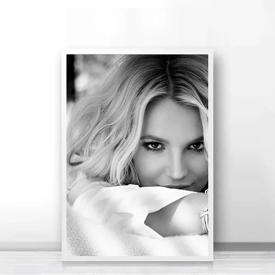 Britney Spears Wall Art Pictures Printed on Canvas