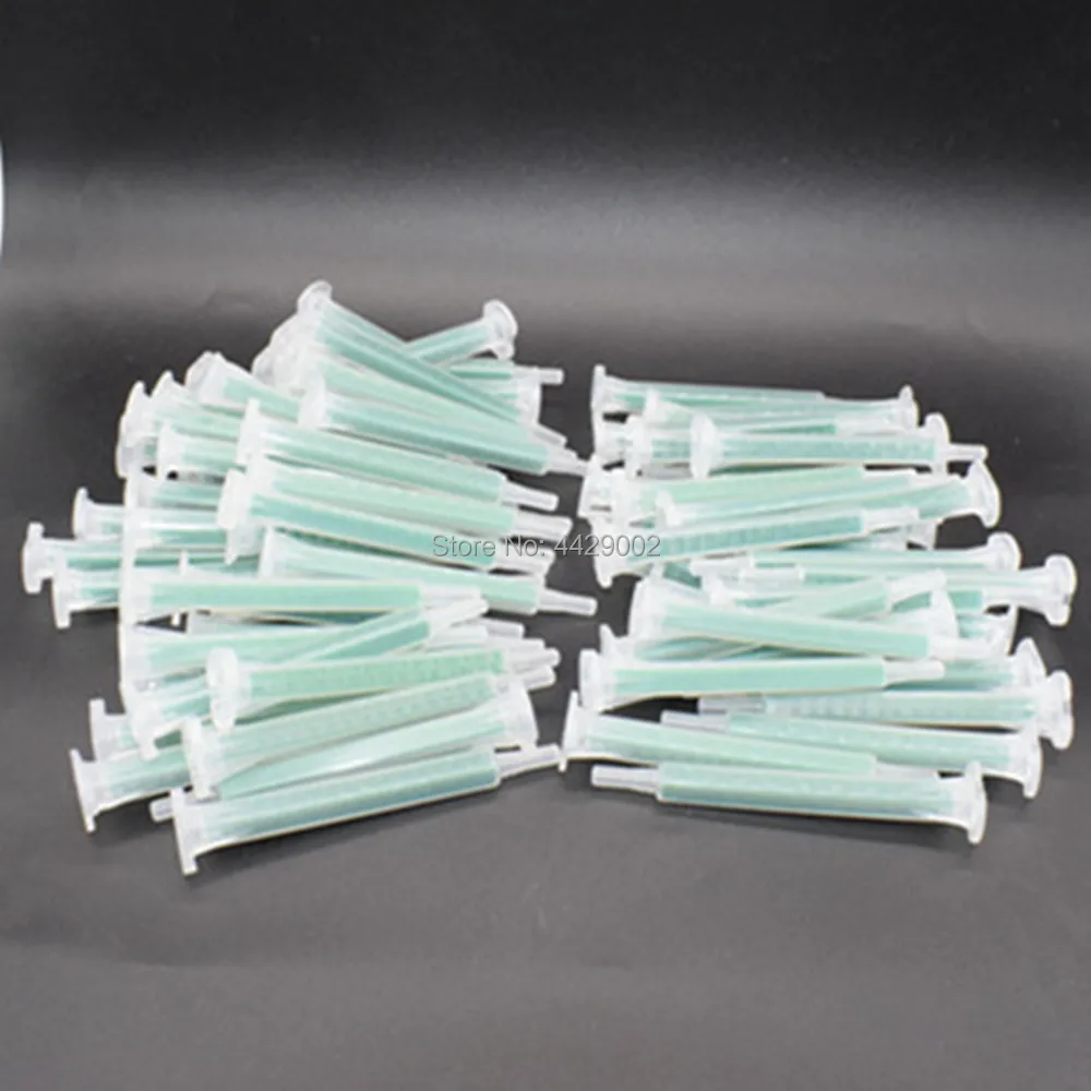 

250pcs 1:1 Epoxy Adhesive Gun Applicator Mixer Mix Mixing Nozzle AB Glue Acrylic Glue Structural Adhesive Static Mixing Nozzle