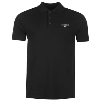 

Mens Single AF Embroidery Embroidered Casual Polo Shirts