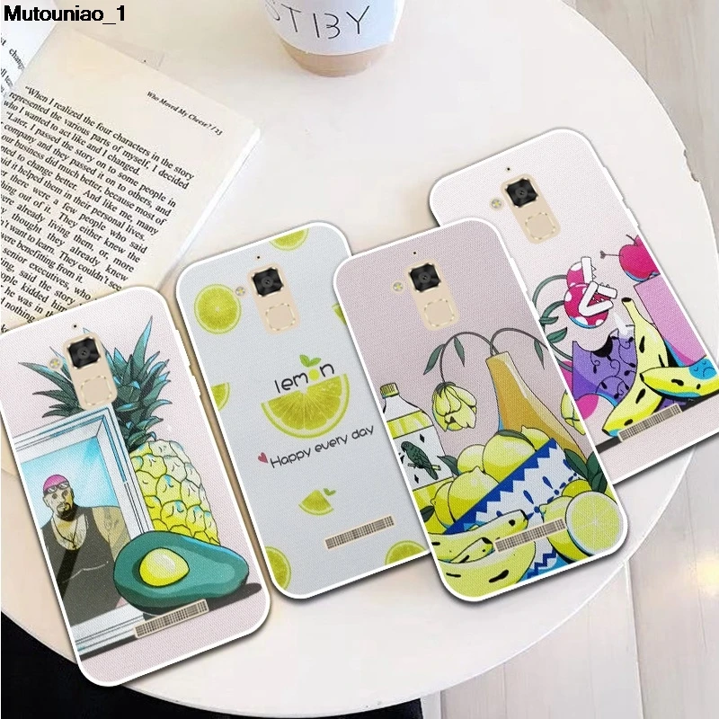 Lemon 2 Silicon Soft TPU Case For Asus Zenfone 3 4 5 Laser Go Selfie Pro Live L1 L2 5.2 5.5 | Мобильные телефоны и