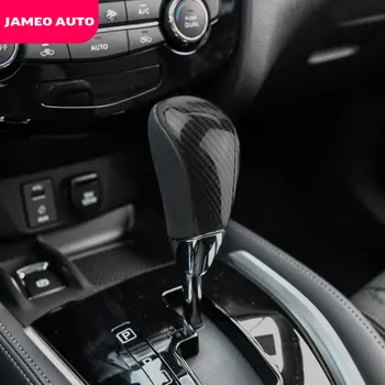 

Jameo Auto AT Gear Shift Knob Trim for Nissan X-trail Rogue T32 Qashqai J11 Accessories Gear Head Knob Center Console Cover Trim