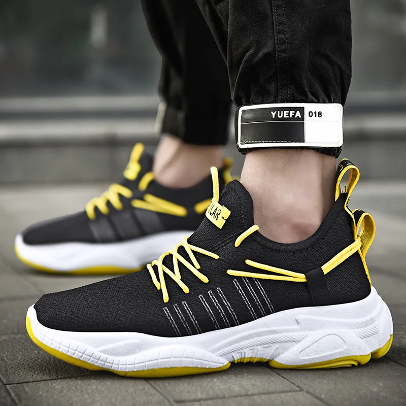 2020 New Outdoor Men Free Running for Jogging Walking Sports Shoes High-quality Lace-up Athietic Breathable Blade Sneakers | Обувь