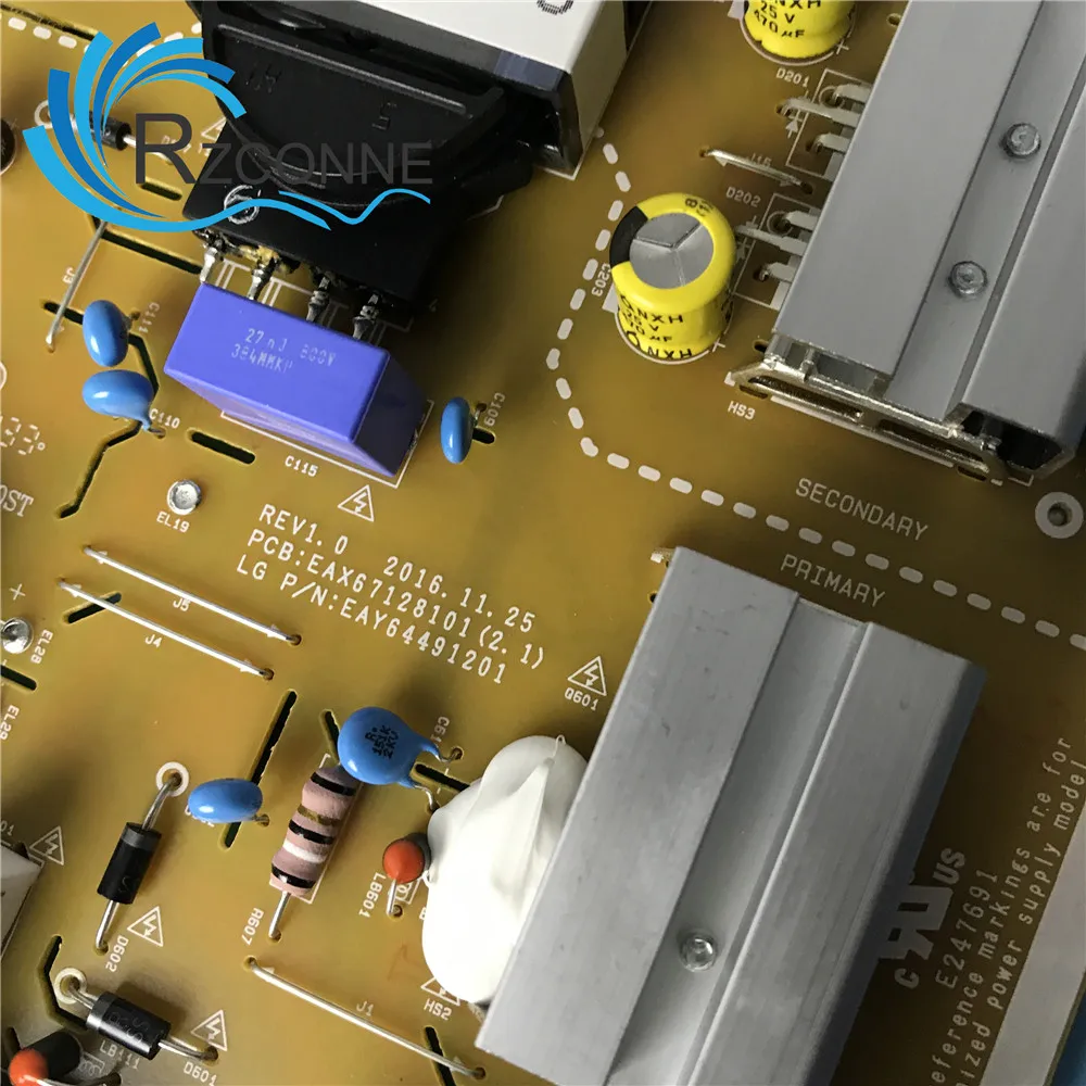 Fonte do Cartão da Placa do Poder para a Tevê do Lcd do lg 49uv340c 49uv340c Lgp49d17u2 Eax671281012.1 Eay64491201 49uj6500u - Imagem 4