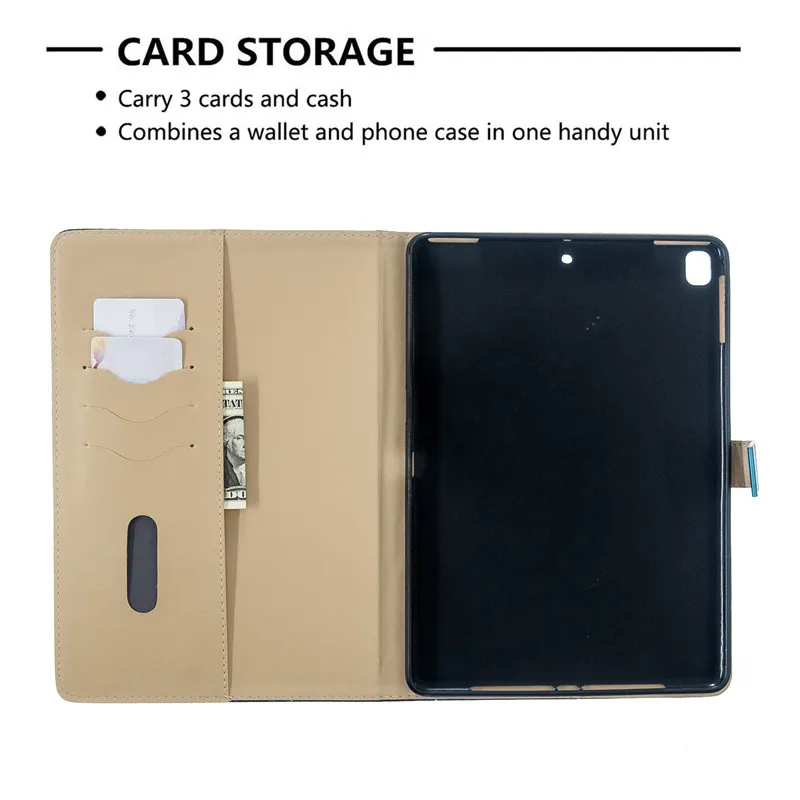 Чехол wekays для Apple Ipad 9,7 с изображением Льва из мультфильма кожаный чехол-подставка Fundas для IPad 9,7 дюймов A1822 A1823 чехол s