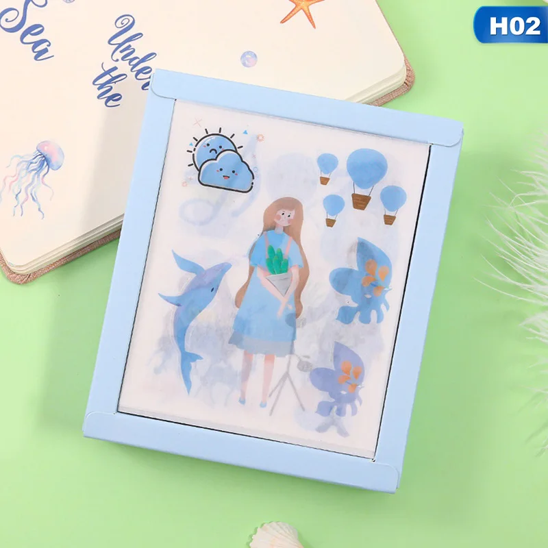 H02 20 шт./компл. декоративные наклейки DIY Дневник Scrapbooking этикетка стикер s Канцтовары Школьные принадлежности - Цвет: H02