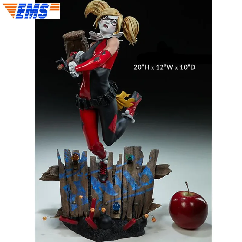 

20" SS 300474 Statue Megamind Bust Harley Quinn Full-Length Portrait Batman PF Series Resin Action Model Toy BOX 51CM Z2369