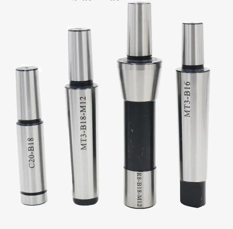 Morse Taper Adapter MT2 MT3 MT4 B10 B12 B16 B18 B22 R8 M12 7/16 C12 C16 C20 C25MM morse arbor adapter morse cone tapper collet chuck cnc