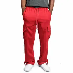 Men Long Casual Sport Pants Gym Slim Fit Trousers Running Joggers Gym Sweatpants