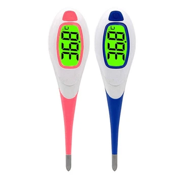 

2PC Electronic Digital Thermometer LCD Display Home Human Mouth Thermometer for Kids Adult(32-42C)