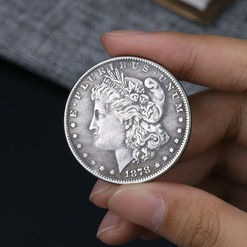 1PC USA Morgan Dollar Coins American Coin Collection Home Decoration Commemorative Coins Gift Crafts