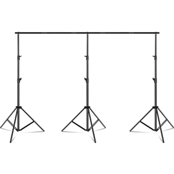 

Photography 3*4M Background Backdrop Stand Support System Kit for Photo Studio Muslin Backdrops Paper & Canvas with Carry Bag