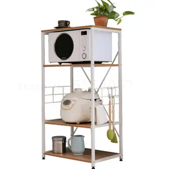

Kitchen Microwave Storage Rack Multifunctional Rack Electric Rice Cooker Storage Rack Small House Type Simple Rack Sorting Rack
