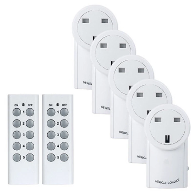 Universal for Wireless Outlet Remote Control Socket Light Switches House Power Outlet Light Switch Socket for Broadlink 2 TX To