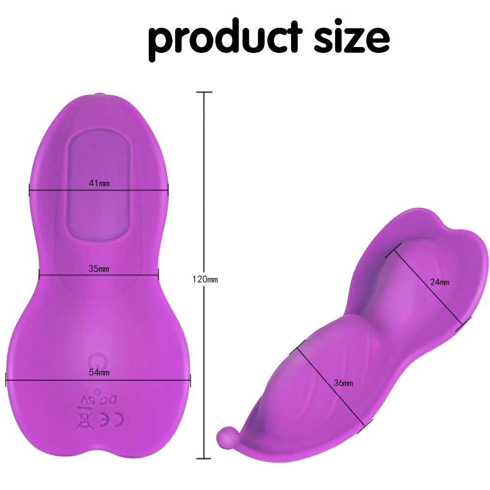 Wearable Butterfly Vibrator With App Control Wireless Panty Toy_voghion.com
