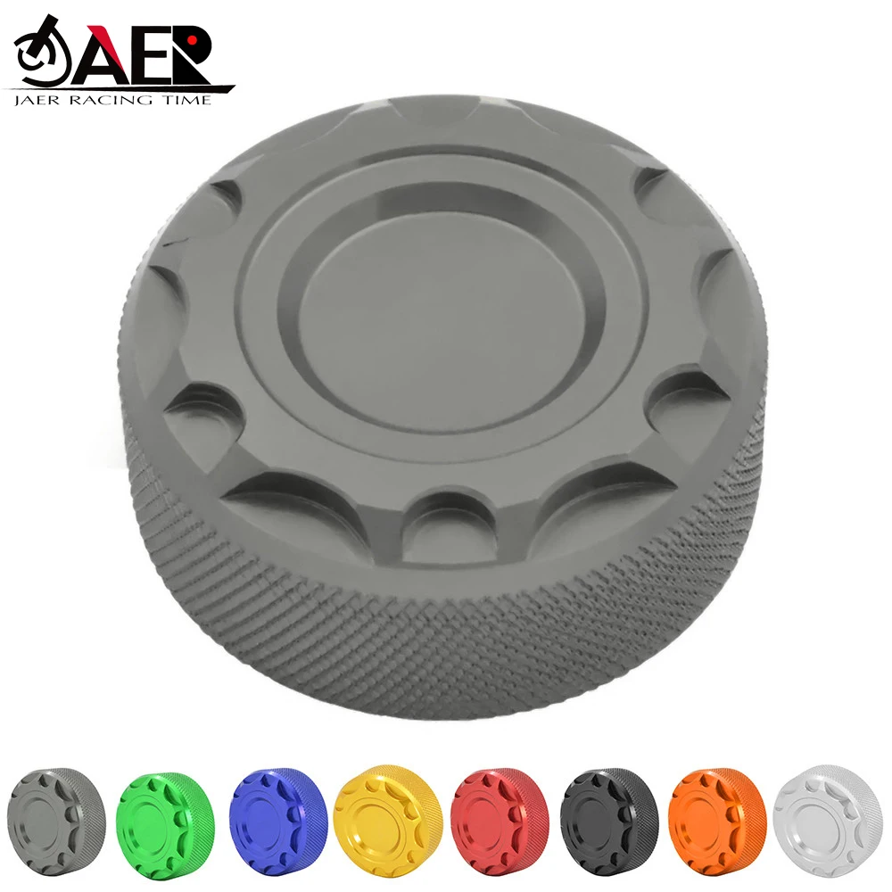 

JAER Motorcycle CNC Brake Rear Fluid Reservoir Clutch Tank Oil Fluid Cup Cover for Suzuki GSXR 600 GSX R750