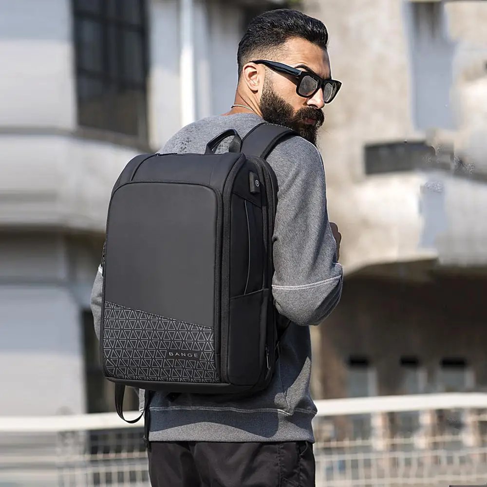 Gadgetoo Bange Bg-22005 Large Capacity Business Waterproof Backpack Travel Oxford Cloth Computer Backpack(Black) Men 15.6&Quot; Laptop Travel Business England Style Backpacks Scalable Large Capacity Anti-Theft Male Women Luxury Luggage Tote Bags - Backpacks - Aliexpress
