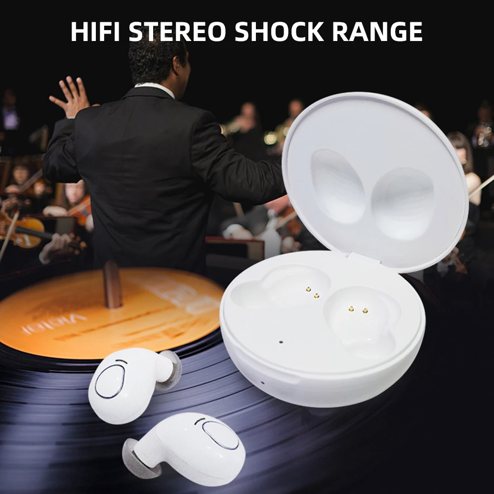FDBRO S9 TWS Mini Bluetooth 5,0 наушники сенсорное управление умные беспроводные гарнитуры Высокое качество звука стерео для iphone Android