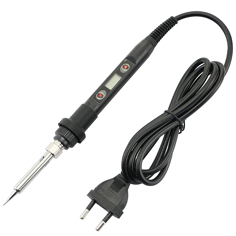 80W LCD Constant Temperature Electric Soldering Iron 220V/110V With Soldering Iron Head Welding Wire Repair Tools inverter arc welder Welding Equipment