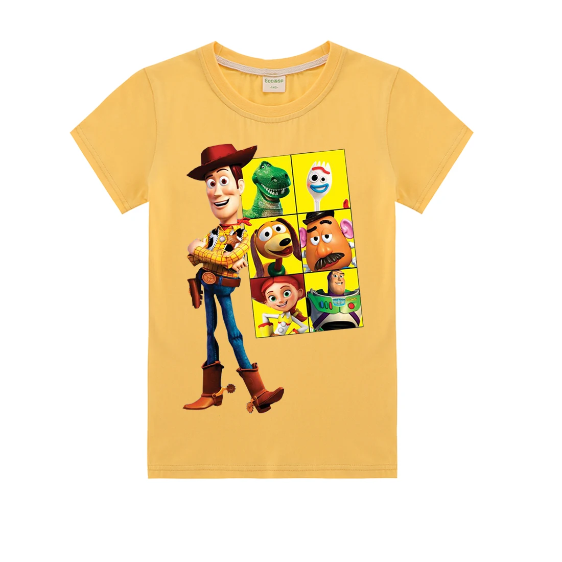 T1078 Фильм История игрушек мультфильма 4 одежда для маленьких мальчиков детская футболка г. Новые летние топы Vampirina, Рождественская одежда для маленьких девочек - Цвет: T1078