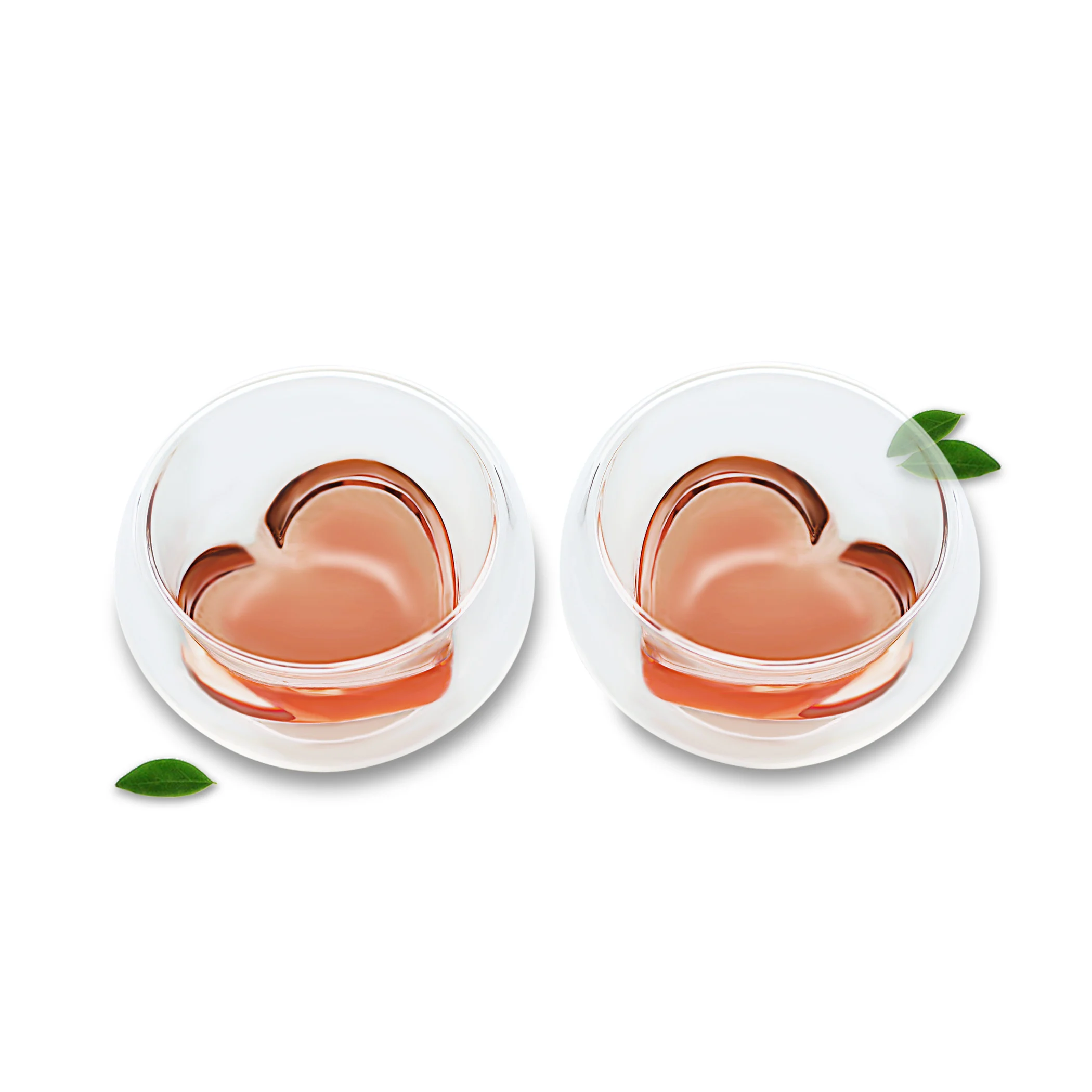 Различные небольшие стеклянные чайные кружки ручной работы термостойкие