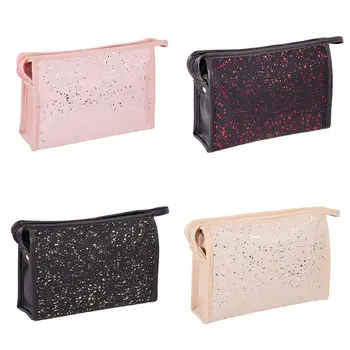 

Women Girls Travel Makeup Bag Toiletry Case Pencil Holder Storage Purse Multifunction Lady Casual Cosmetic Organizer Handbag