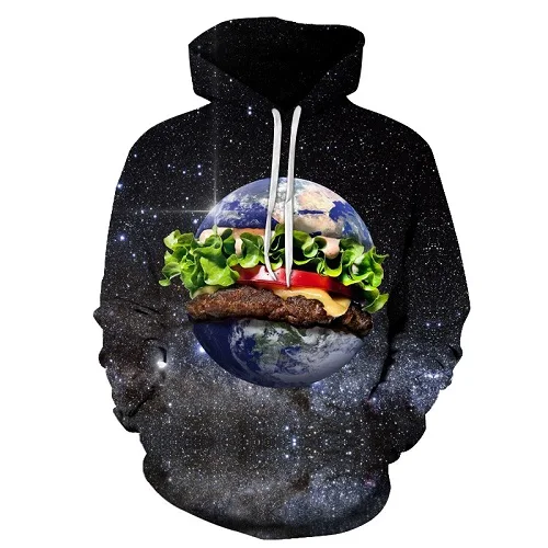 picture color Зеленая толстовка с капюшоном, Новое поступление, KFC 3d печать худи, хип-хоп o Воротник хип-хоп Уличная Одежда S-6XL кофты с капюшоном оптом - Цвет: picture color