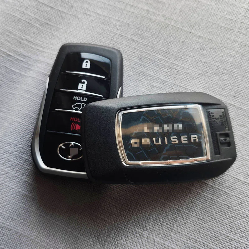 OEM Car Key Case Key Shell Holder Upgrade for Toyota Land Cruiser 200 FJ200 2008 2010 2011 2012 2013 2015 car key case