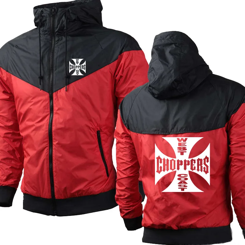 Унисекс Новинка весна осень мужские толстовки West Coast Choppers уличная хлопковая