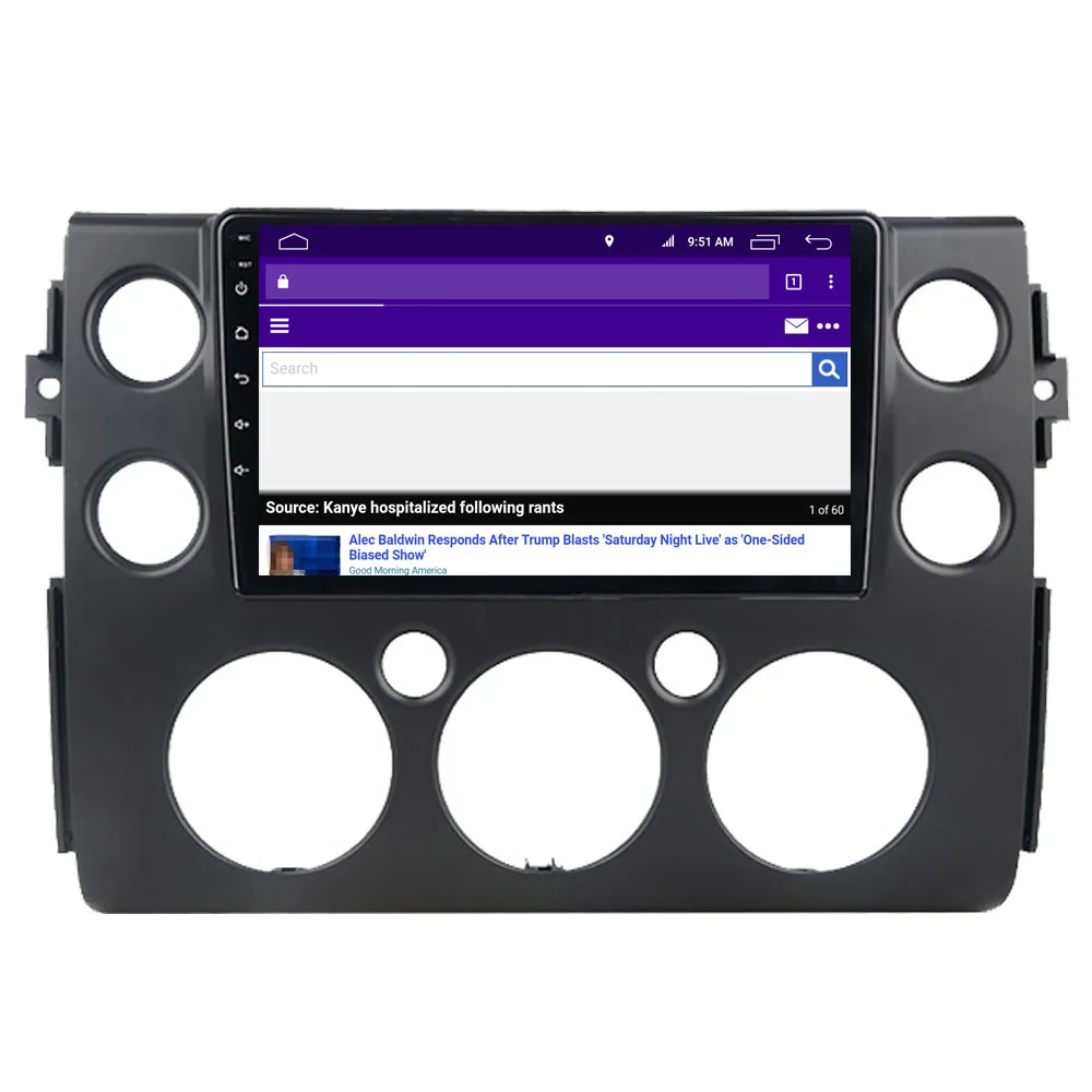 Автомагнитола стерео для Toyota FJ Cruiser FJCruiser 2007- сенсорный экран Android gps навигация Мультимедийная карта+ камера заднего вида