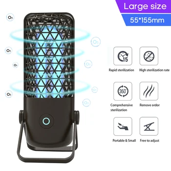 

Portable Sterilamp Ultraviolet Ozone Double Sterilization Sterili-zer Lamp Comprehensive Sterilizer Remove Ordor Light Sterilamp