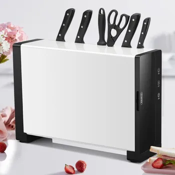 

Smart UVC Disinfection Cutting Board Holder Stand 20W Cutlery Tableware Disinfection Machine For Kitchen Home Hotel Restaurant