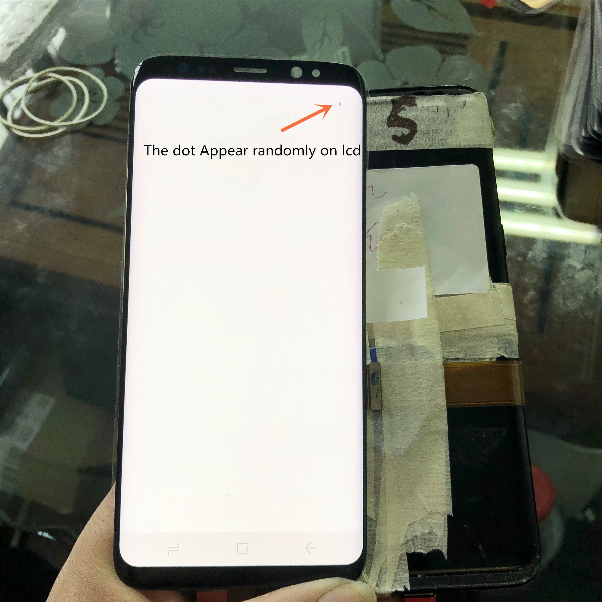 For Samsung S8 LCD with Frame Replacement for