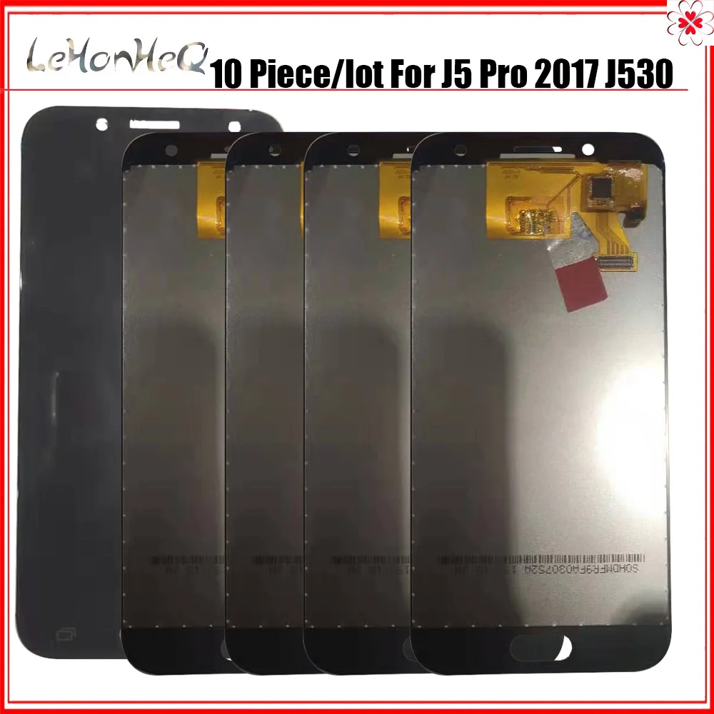 US $156.98 10 Piecelot LCD For Samsung Galaxy J5 Pro 2017 J530 iron LCD Display Touch screen Digitizer Assembly for samsung J530F j530y
