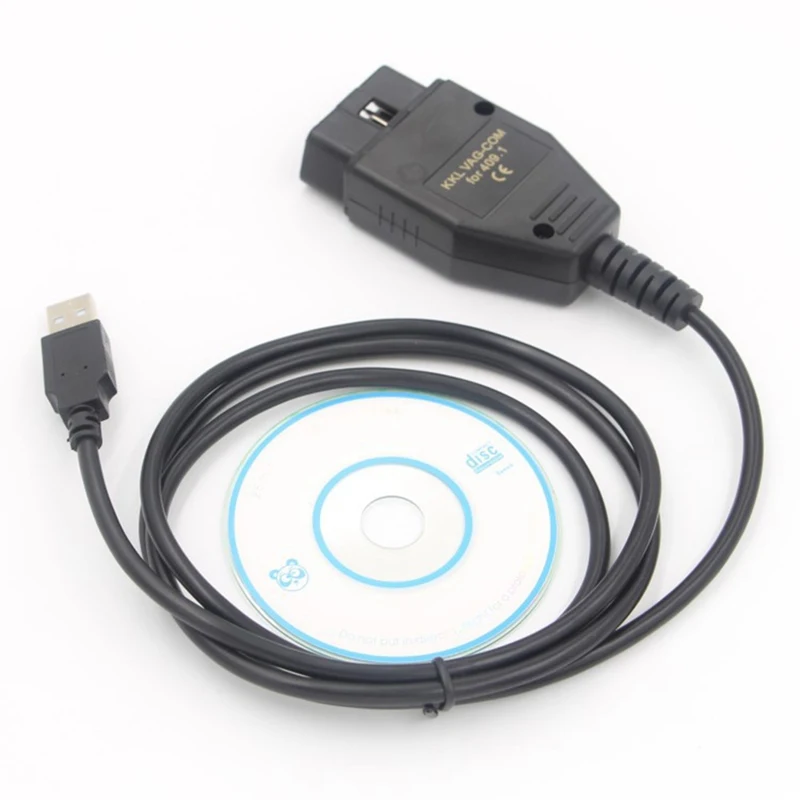 Universial Auto Diagnostic Tool USB Cable KKL VAG-COM 409.1 OBD2 Diagnostic Scanner Car Accessary