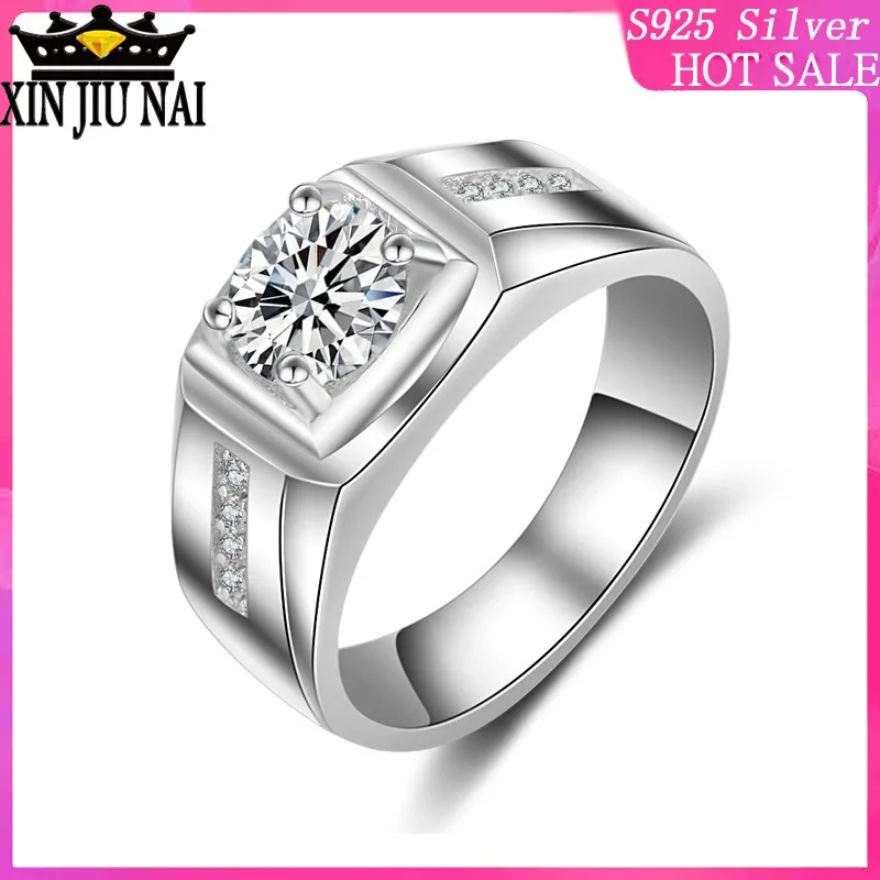 

Men's diamond ring domineering ring personality ring simple Japanese and Korean jewelry Valentine's Day gift