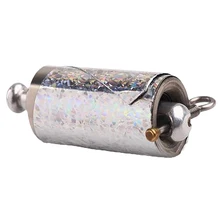 ABKT-110Cm появляющийся тростник Серебряный из нержавеющей стали Боевые искусства Карманный персонал Волшебный реквизит с волшебной палочкой расширение