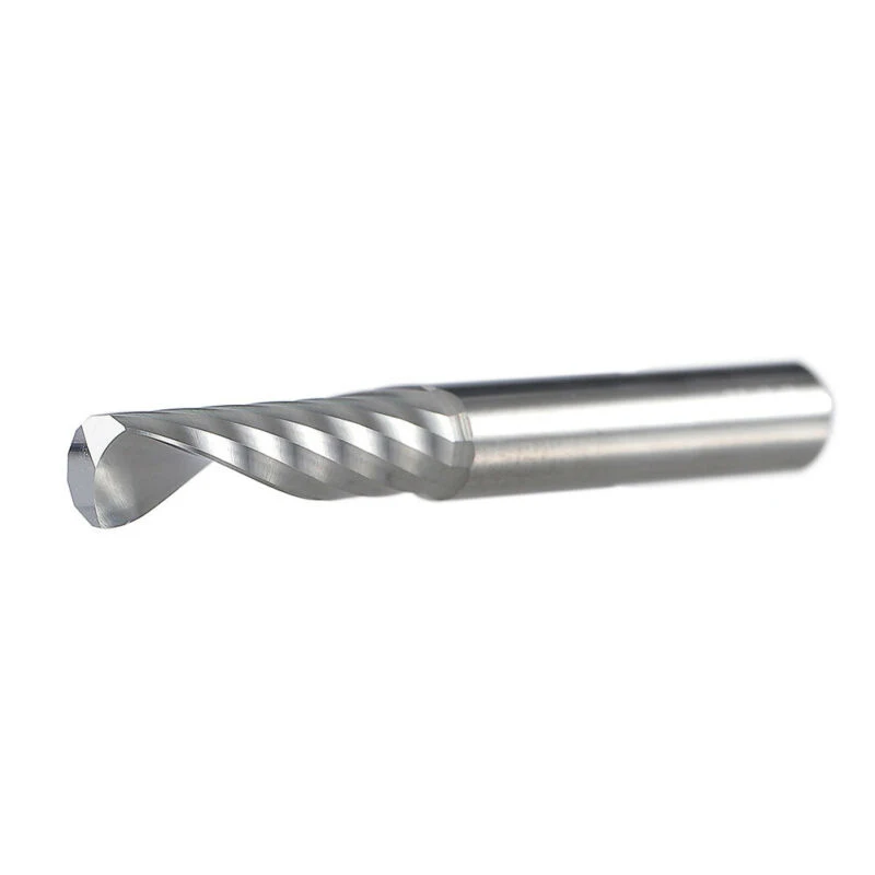 

End Mill Single Flute Woodworking CNC MDF Router Bits For Machine Cutting Polish