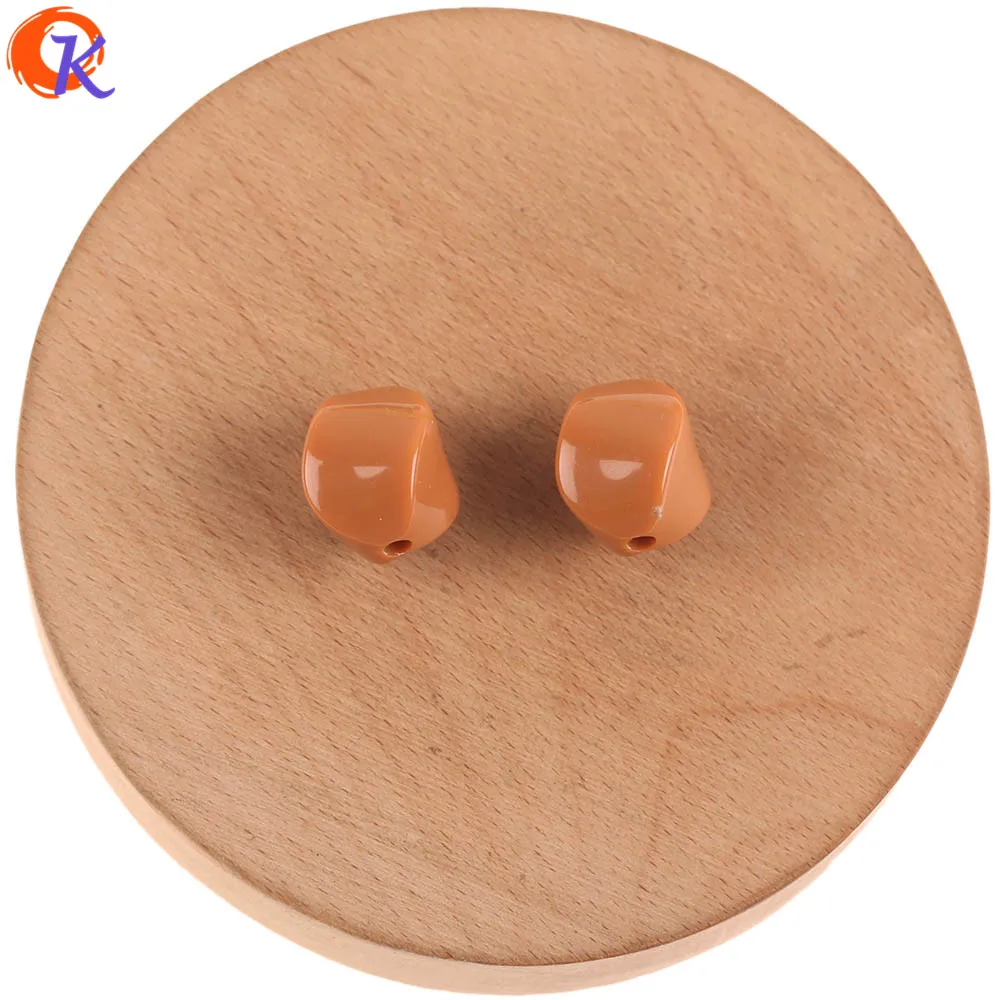 Сердечный дизайн 14*18 мм 100 шт аксессуары для ювелирных изделий/DIY акриловые бусины/скручивающаяся форма/бусины для изготовления ювелирных изделий/ручная работа/фурнитура для сережек