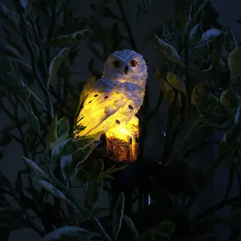 

Lawn Lamp Solar Owl Animal Home Garden Path Light Lawn Light Landscape Lights Eco-Friendly Durable