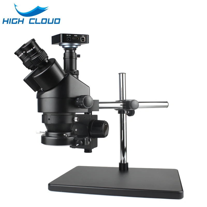 38MP HDMI Digital USB Microscopio Camera 3.5X-90X Simul-Focal Trinocular Stereo Microscope Soldering Repair Industry Microscopio