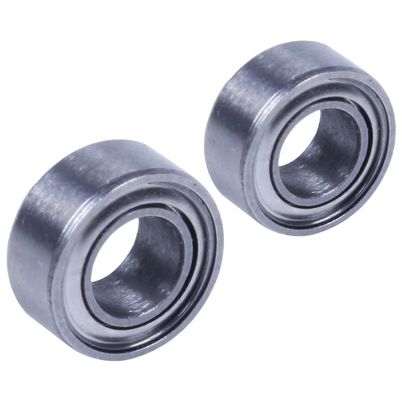 20 Pcs Miniature Sealed Metal Shielded Metric Radial Ball Bearing, 10 Pcs Model: MR63-ZZ 3X6X2.5Mm& 10 Pcs Model: MR52-ZZ 2X5X2