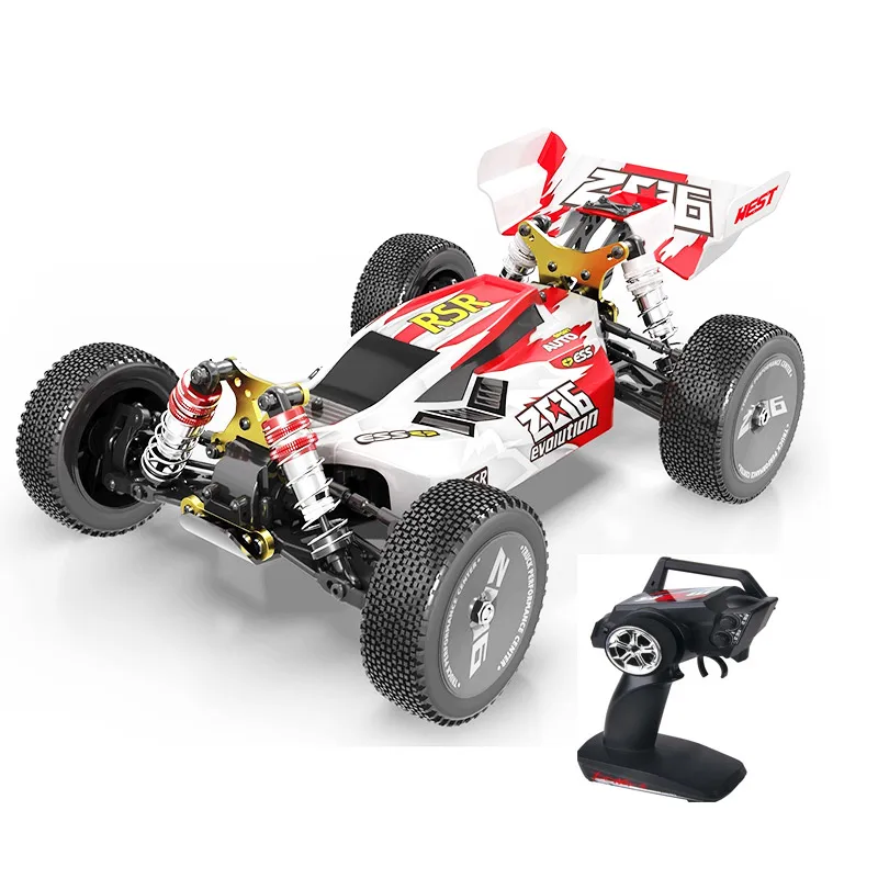 Wltoys 144001 1/14 4WD сплав 60 км/ч высокоскоростное радиоуправляемое Багги электрическая машинка игрушки 100 м Дистанционное управление автомобиль дизайн Дрифт автомобиль