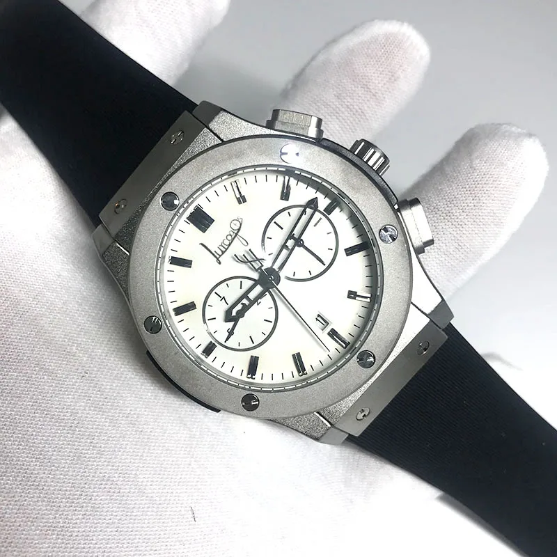 

fashion Men's Mechanical big Watch luxury Fashion Design Visible Mechanical Automatic sports Wristwatch