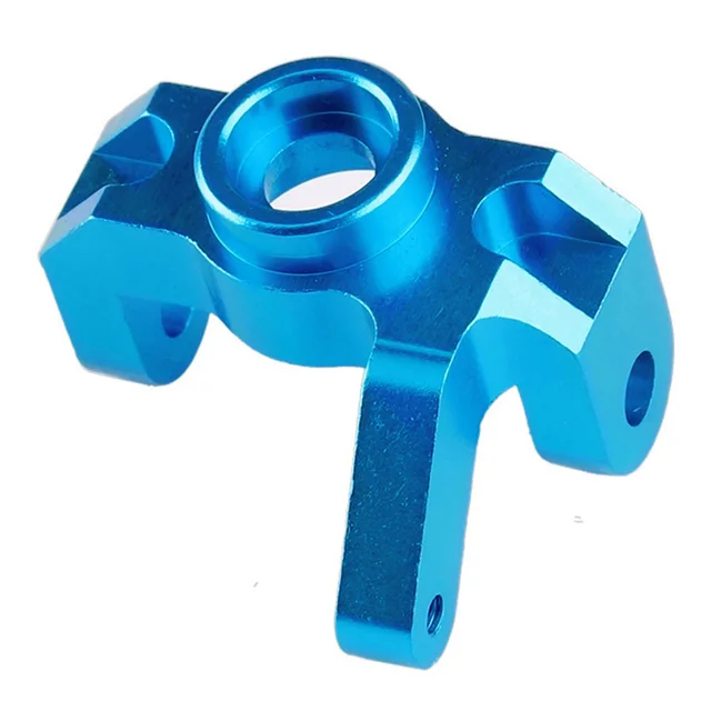 Aluminum Steering Hub Carrier Knuckle (L/R) 0005 Portal Drive Housing Front for WLtoys 12428 12423 1/12 FEIYUE Desert Eagle FY03 5