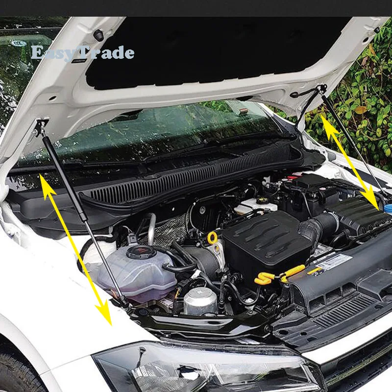 Аксессуары для VW Polo MK5 2019 Передняя опора капота газовая стойка 2 шт./компл.